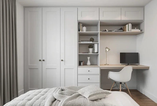 How Can I Combine Wardrobe and Study Unit at Home?