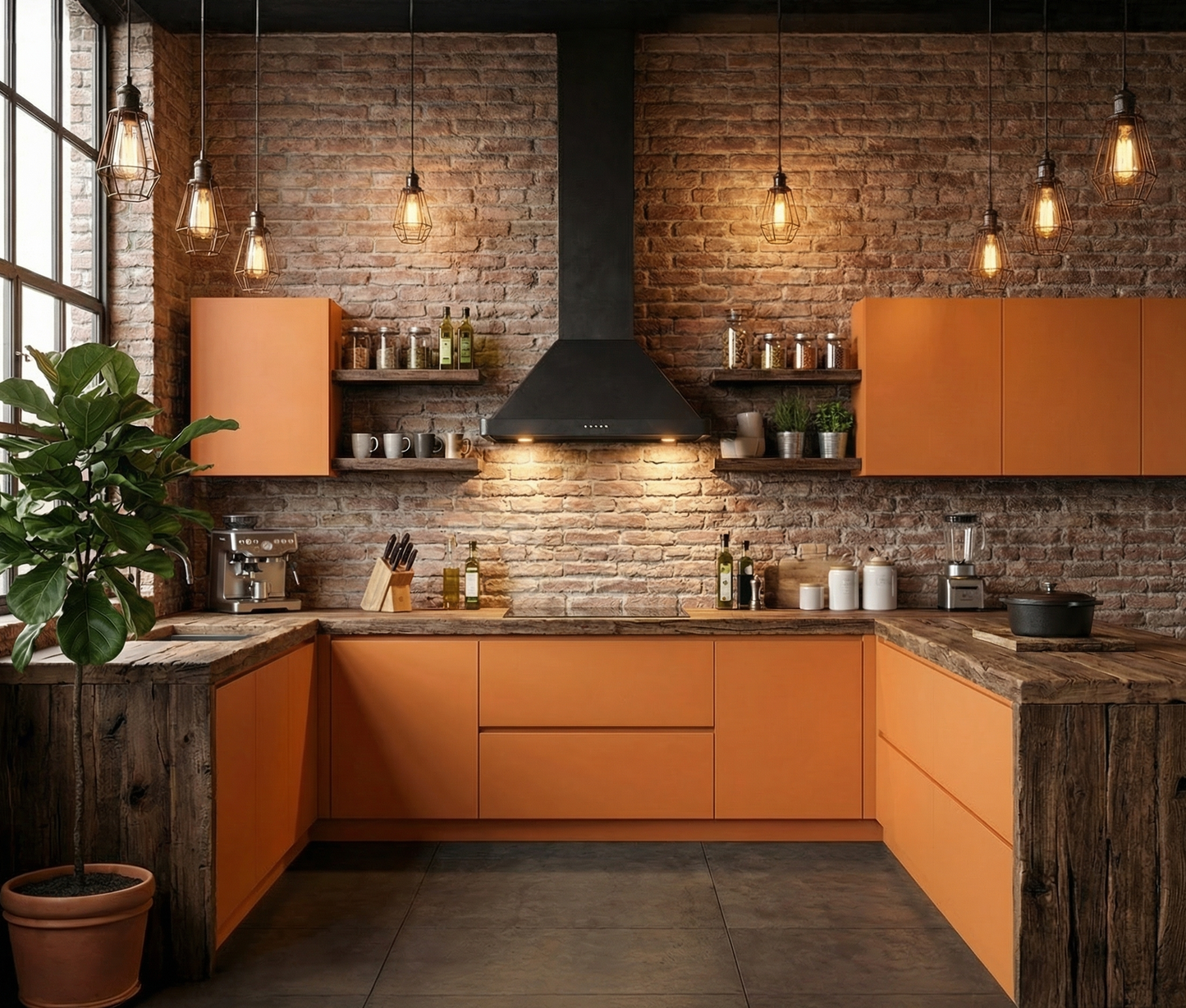 Rustic Charm - U-Shape