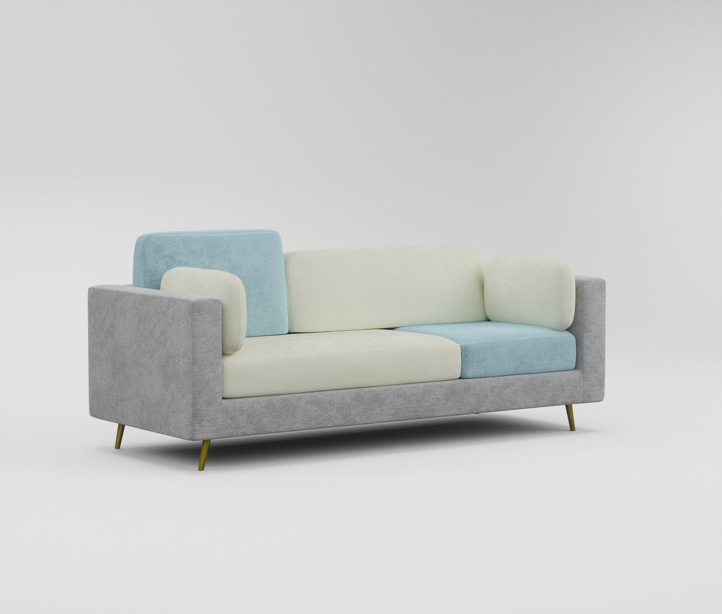 Nuvola Air 3 Seater 100% Latex Sofa