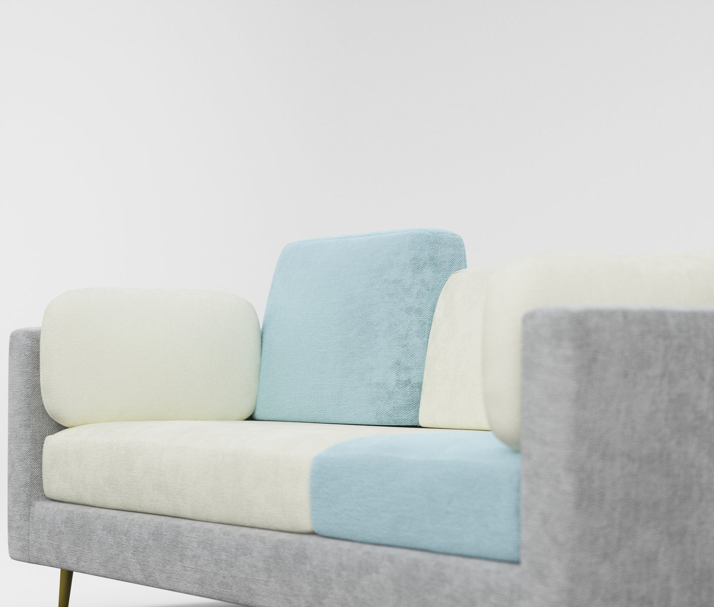 Nuvola Air 3 Seater 100% Latex Sofa