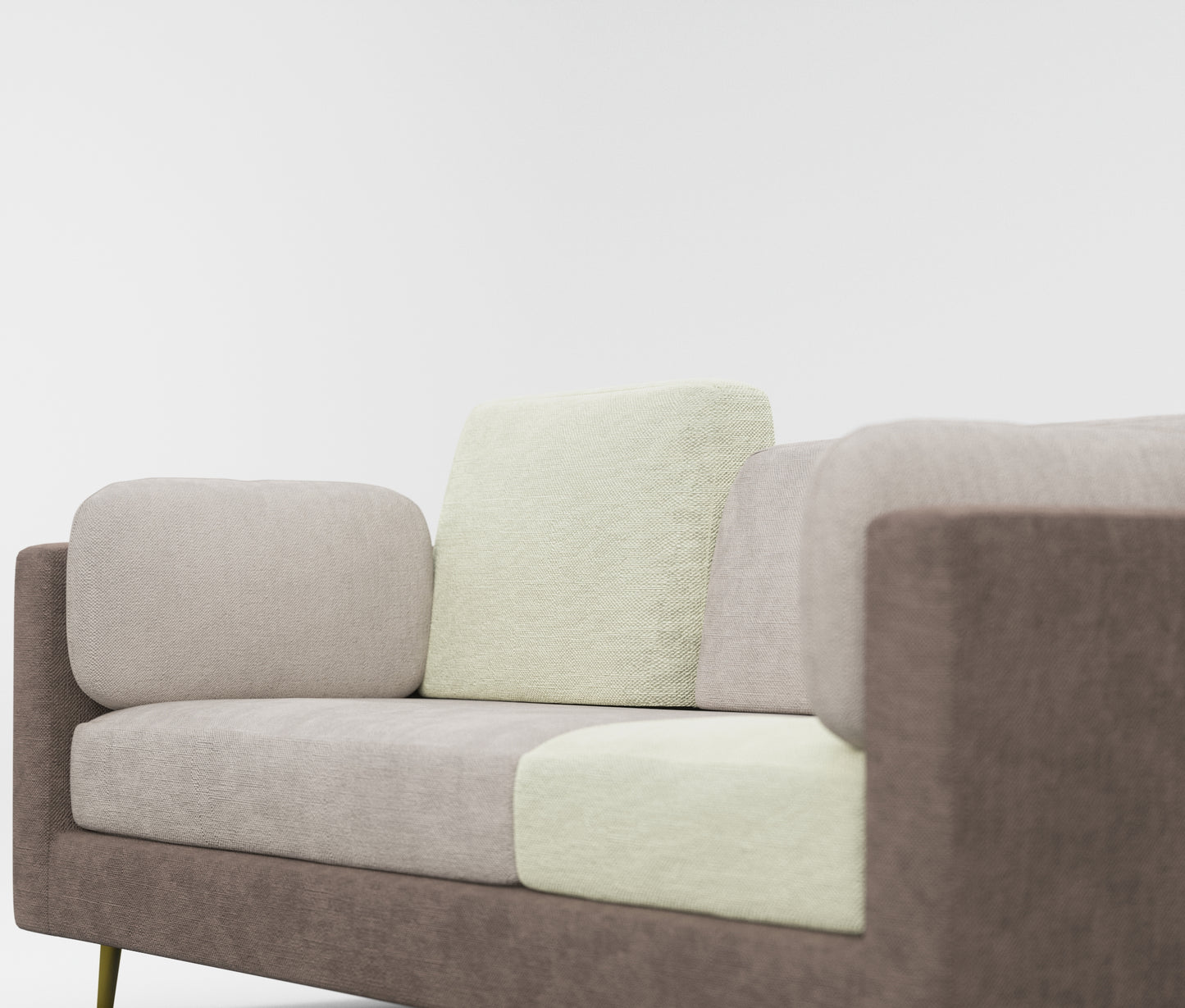 Nuvola Air 3 Seater 100% Latex Sofa