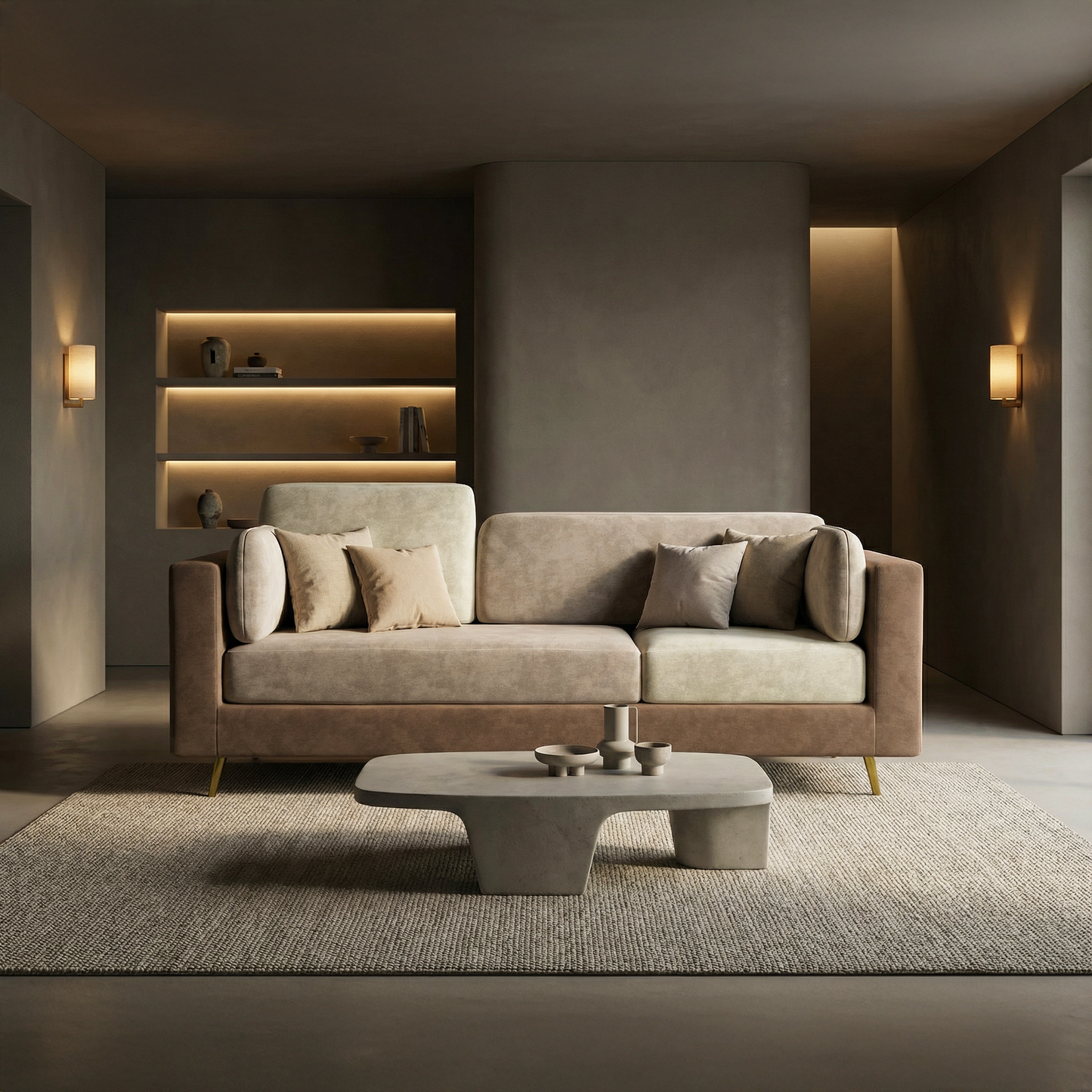 Nuvola Air 3 Seater 100% Latex Sofa