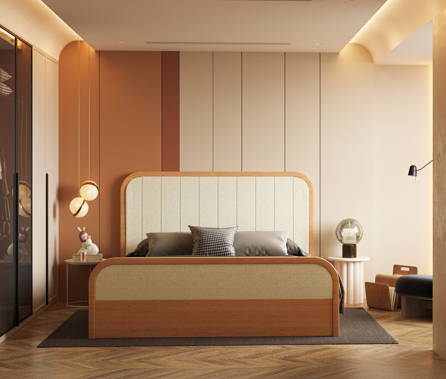 Yumi Upholstered Bed