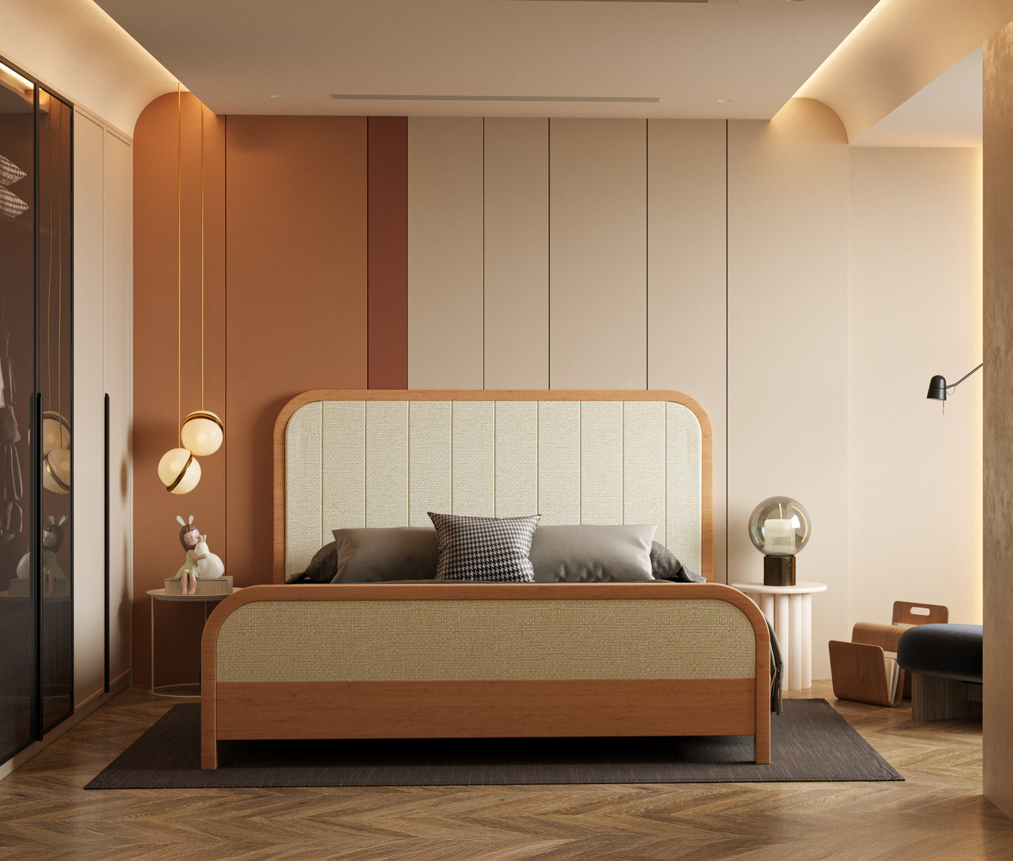 Yumi Upholstered Bed